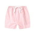 thumbnail image 4 of OSOLU Toddler Boys Shorts Summer Cotton Material Thin Style Knee Length Pants Child Baby Shorts Boys Girls Outer Wear Beach Pants Casual Hot Pants Fashionable Dailywear, 18-24 Months, 4 of 8