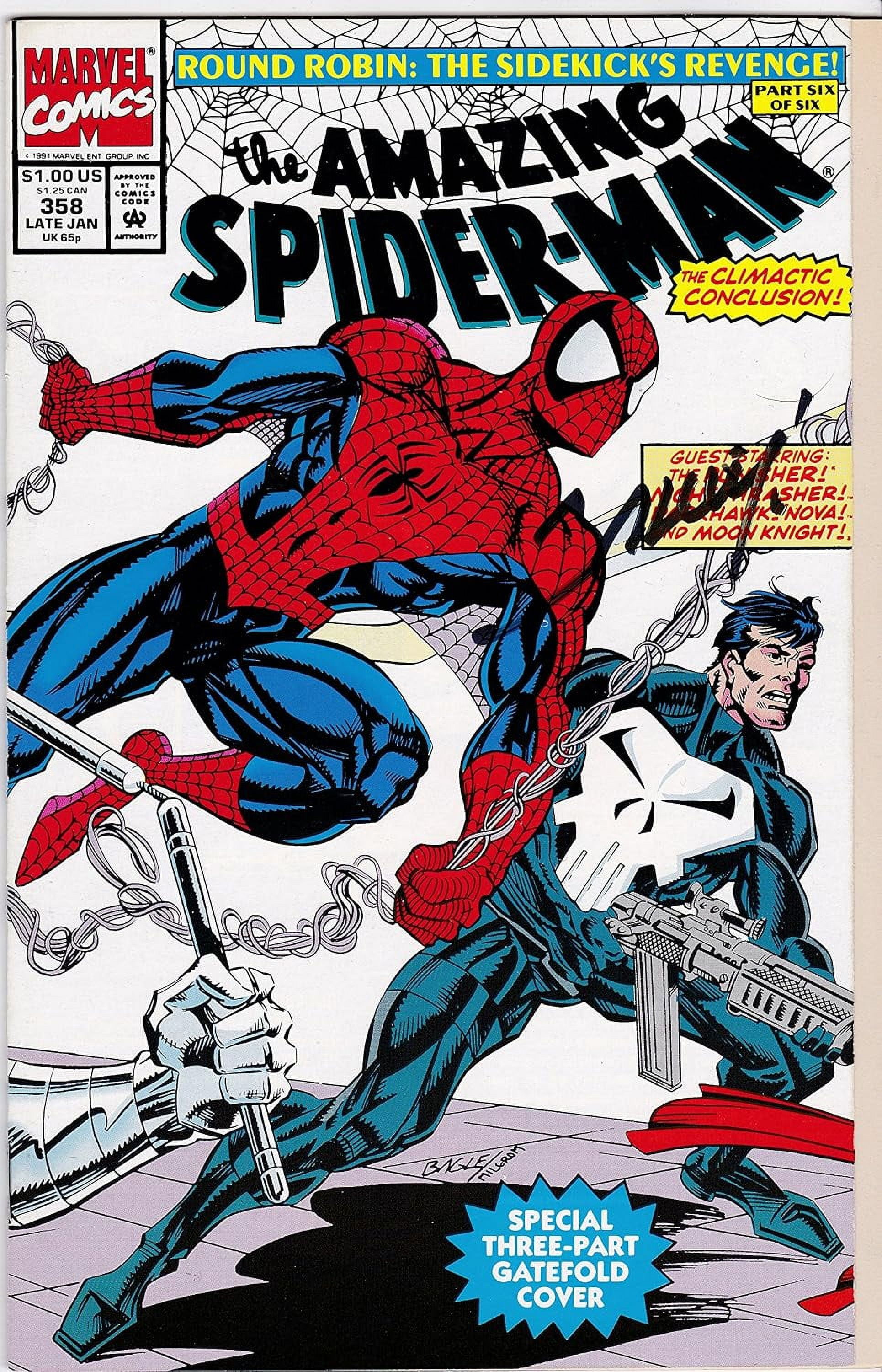 Amazing Spider-Man #358 Signed