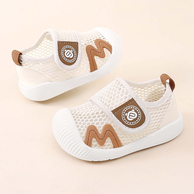 Kids Beige Slip-On Shoes Weathered Brown Slip-On Kids Sneaker | Slip-On Kids Shoes  main image 3