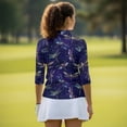 thumbnail image 4 of Garronmavis Dragonfly Women's Golf Shirt and Sun Visor Hat Set Sports Sun Visor Hat Quick Dry Women Sport Cloth Moisture Wicking for Golf,Tennis,Hiking,Running,Gym Comfortable, 4 of 7