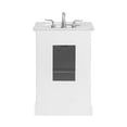 thumbnail image 5 of 24 In. Single Bathroom Vanity Set In White, 5 of 12