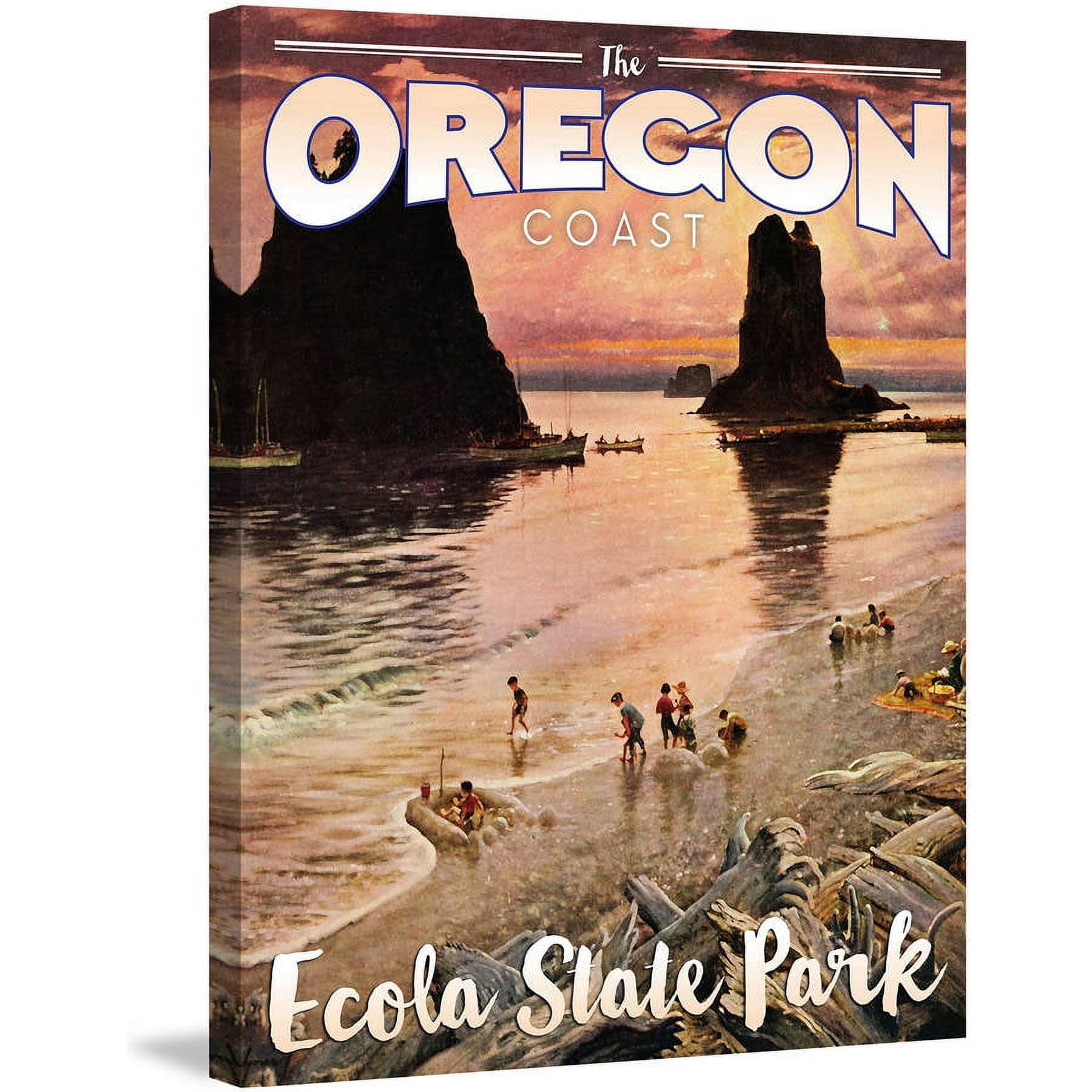 Marmont Hill - "Travel Oregon" Painting Print on Wrapped Canvas