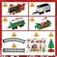 thumbnail image 3 of Christmas Train Set for Under the Tree with Lights&Sounds, Holiday Train Around Christmas Tree w/Large Tracks for Kids, 3 of 9