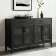thumbnail image 5 of Crosley Furniture Milo Modern Sideboard Buffet Cabinet with Storage Cabinets and Drawers, Kitchen, Dining, 5 of 17