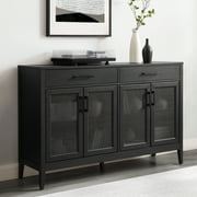 Crosley Furniture Milo Modern Sideboard Buffet Cabinet with Storage Cabinets and Drawers, Kitchen, Dining