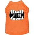 thumbnail image 2 of Mirage Pet Bite Me Screen Print Dog Shirt Orange XXXL, 2 of 2