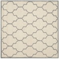 thumbnail image 2 of SAFAVIEH Cambridge Kevin Geometric Wool Area Rug, Ivory/Silver, 6' x 6' Square, 2 of 7