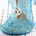 thumbnail image 5 of Travelwant Princess Girls Sandals Jelly Shoes Mary Jane for Toddler Kids Dance Party Cosplay, 5 of 7