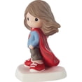 thumbnail image 3 of Mom Wearing Superhero Cape Figurine - Brunette, 3 of 4