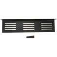 thumbnail image 1 of Black Bathroom Wall Organizer Shelf Prevent Water Accumulation Large Storage Area 1Pcs, 1 of 3