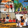 thumbnail image 5 of Airless Basketball Set - 2PCS Size  & 3 for Quiet Dribbling, Family Games & Indoor Training, 5 of 6