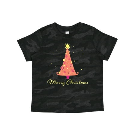 

Inktastic Merry Christmas Tree Gift Toddler Boy or Toddler Girl T-Shirt