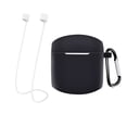 thumbnail image 2 of CNKOO Bluetooth Earphone Silicone Case Protective Cover Storage Shell Protector with Carabiner Lanyard for Edifier LolliPods, 2 of 8