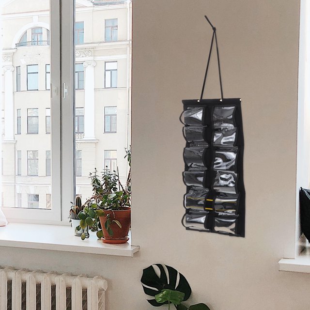 unbranded Exhibidor De Cinturones De Taekwondo Con Bolsa Colgante Para Almacenamiento En Pared