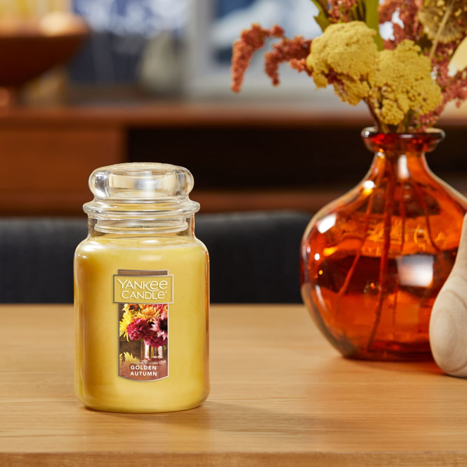 Yankee Candle Golden Autumn Original Large Jar Candle