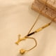 thumbnail image 1 of Fiudx Collar con Borlas, Elegante Colgante de 26 Letras, Joyería Ajustable de Acero de Titanio, Elegante Acabado Dorado, Perfecto para Regalar a Los Amantes de La Moda, Accesorio con Estilo., 1 of 3