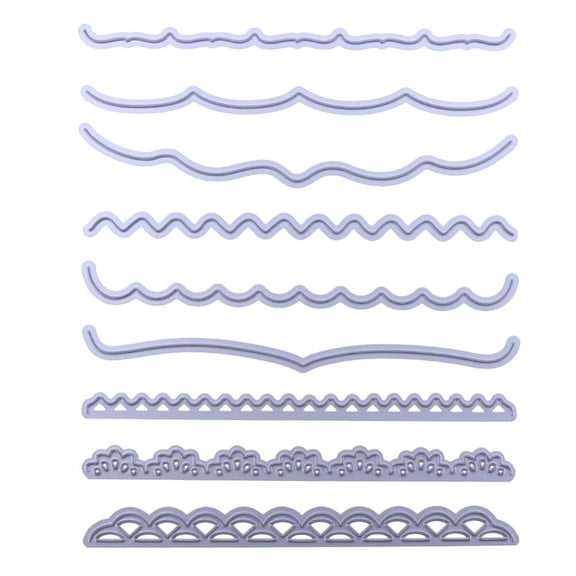 Miangastore Cutting Dies Metal Stencil Template Mould DIY Metal Embossing Stencil For Album Scrapbooking Paper Art Craft Decor (Lacework)