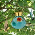 thumbnail image 5 of Solar Lighted Hummingbird Feeder, Wuztai Automatic Solar Hummingbird Feeder Outdoor, Glass Hanging Bird Feeder Patio Garden Decoration Multicolor, 5 of 7