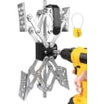 thumbnail image 1 of Maxchock X-Shaped RV Stabilizer Wheel Chock (Allow Drill Adjust) Dual Axel RV Travel Trailer Camper Tire While Camping -1 Pack, 1 of 4