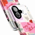 thumbnail image 2 of Motivational Quote Collage Phone Case, Pink Positive Affirmation iPhone Cover, Unique Artistic Protective Case for iPhone 17 16 15 14 13 12 11 Pro Max Plus Mini, 2 of 6