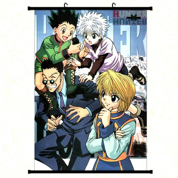 Póster decorativo de pared Hunters Gons Freecss Killuas Zoldycks