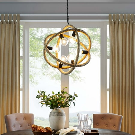 

Transpose Rope Pendant Chandelier in Natural