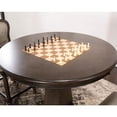 thumbnail image 6 of Sunset Trading Vegas 42.5" Round Wood Dining/Chess/Poker Table in Gray, 6 of 6
