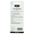 thumbnail image 3 of TRIM Nail Care Quality Steel Deluxe Fingernail Clipper with File, 3 of 5