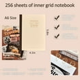 thumbnail image 3 of Vintage Aesthetic Scrapbooking Supplies Kit, Flowers Botanical Bullet Junk Journal Kit with Journaling Supplies, Tweezers, A6 Grid Notebook,Stationery,Sticker, Birthday Craft Gift for Adult, 3 of 7