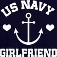 thumbnail image 3 of CafePress - U.S. Navy Girlfriend Gift Women's Hooded Sweatshir - Pullover Hoodie, Classic & Comfortable Hooded Sweatshirt, 3 of 4