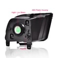 thumbnail image 4 of PIT66 Headlight, Fit for 05-09 Ford Mustang Replacement Headlamp Assembly Lamps Accessories Driver & Passenger Side Clear Lens Chrome Housing, 4 of 7