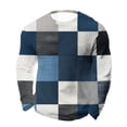 thumbnail image 2 of Gamivast Mens Sweatshirts Crewneck Tribal Print Pullover Sweater Graphic Sweatshirts Soft Breathable Casual Daily Vintage Streetwear Tops, 2 of 3