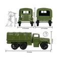 thumbnail image 2 of Combat Convoy 2.5 Ton M34 Cargo Trucks - OD Green New, 2 of 2