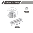 thumbnail image 2 of 3/8"-16 Fully Threaded Rod, 5Pcs 304 Stainless Steel 1.6" Long Threaded Screw, 2 of 7