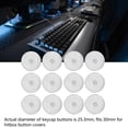 thumbnail image 3 of Arcade Game Push Button Cover, Compact 12pcs Arcade Push Button Cover Frosted Finish Professional  For  Switches, 3 of 8