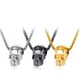 thumbnail image 4 of Bijoux Punk Gothique en Acier Inoxydable pour Hommes / Femmes (Acier), 4 of 5