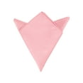 thumbnail image 1 of INSPIRE CHIC Men's Pocket Squares Solid Color Handkerchiefs Pink One Size, 1 of 4