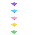 thumbnail image 1 of CY5O5ee 5PCS Resistance Bands for Women & Men, Stretch Bands for Exercise Flexbands Strength Training, Elastic Exercise Bands for Yoga & Home Workouts, 1 of 9