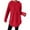 Red, variant on Womens Long Hoodies Cable Knit Pattern Thick Pullover Hoodies Fall Winter Drawstring Long Sleeve Classic Loungewear Sweatshirts