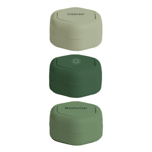 Set de cuidado de la piel Travel Containers Cadence Basic, 3 x 16 ml con etiqueta