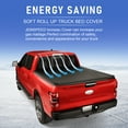 thumbnail image 5 of JDMSPEED Roll Up Truck Bed Tonneau Cover Compatible with 2015-2022 Ford F-150 Tonneau Cover 8 ft (96in) Bed, 5 of 7