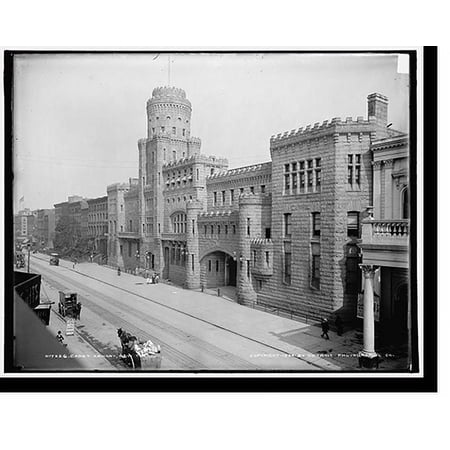Historic Print, Cadet Armory, New York, 16" x 20"