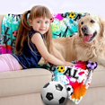 thumbnail image 3 of Yibo Soccer Blanket Flannel Soft and Comfortable Anti-static Bed Sofa Blanket, 3 of 7