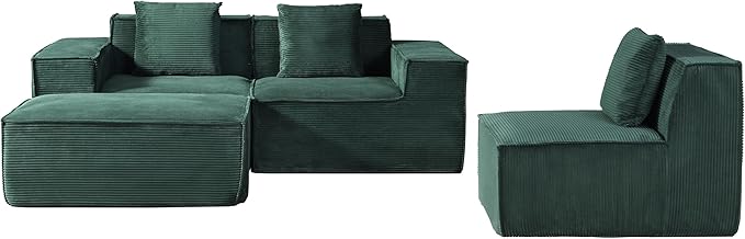 L shape modular sectional sofa