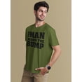 thumbnail image 3 of Old Glory Mens Father's Day The Man Behind the Bump Short Sleeve Graphic T Shirt, 3 of 6