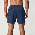 thumbnail image 5 of Aimik Mens Sports Shorts Contrast Zip Pocket Elastic Waist Mens Running Shorts Summer Quick Dry Sport Shorts for Gym or Running, 5 of 6