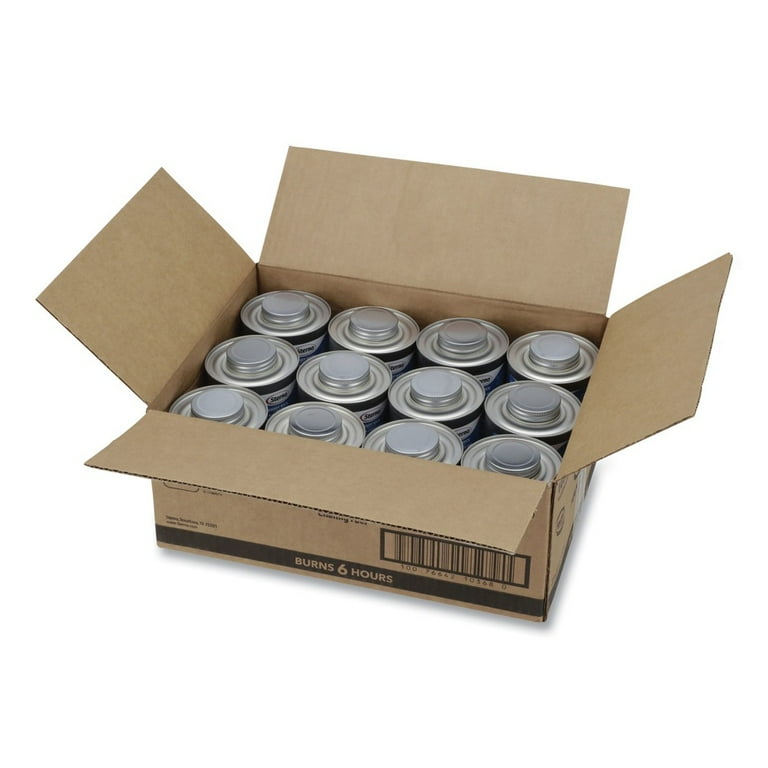 Handy Wick Chafing Fuel, Methanol, 6 Hour Burn, 7.11 oz Can, 24/Carton Handy Wick Chafing Fuel, Methanol, 6 Hour Burn, 7.11 oz Can, 24/Carton