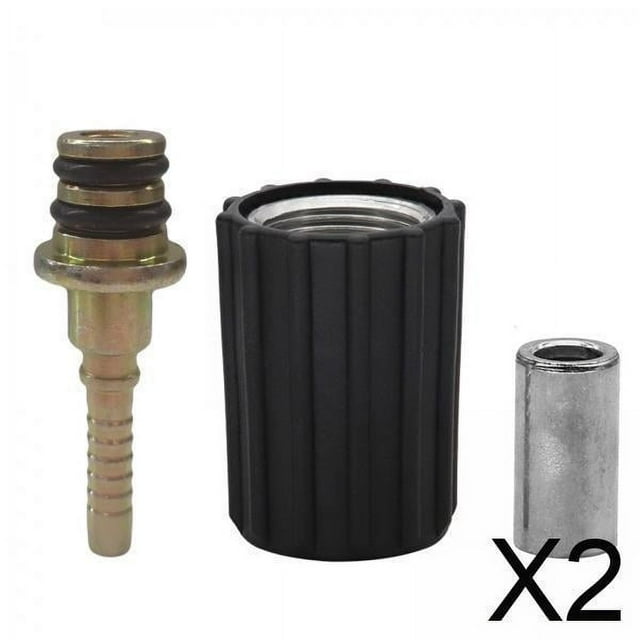 Adaptador para hidrolavadora,Herramienta para manguera de jardín M22 para junta de tubería de lavado de automóviles,Conector de manguera adaptador para lavadora de alta presión,Accesorios
