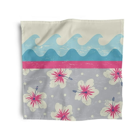 

Simply Daisy 18 x 18 Grey Surf Sand & Sea Napkins Set of 4