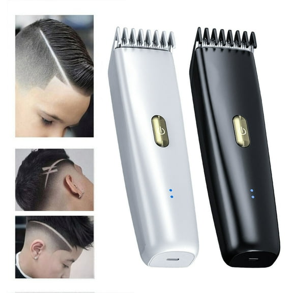 Taotanxi Hair Clippers, Ball Trimmer, Waterproof Men Body Hair Trimmer, Cordless Hair Cutting Kit for Head, Rechargeable Home Barber Haircut Trimmer for Ki-ds/Men/Bo-ys/Adults,Black
